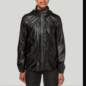 lululemon Stronger As One Matte Black Foil Jacket (Barry's Collab)